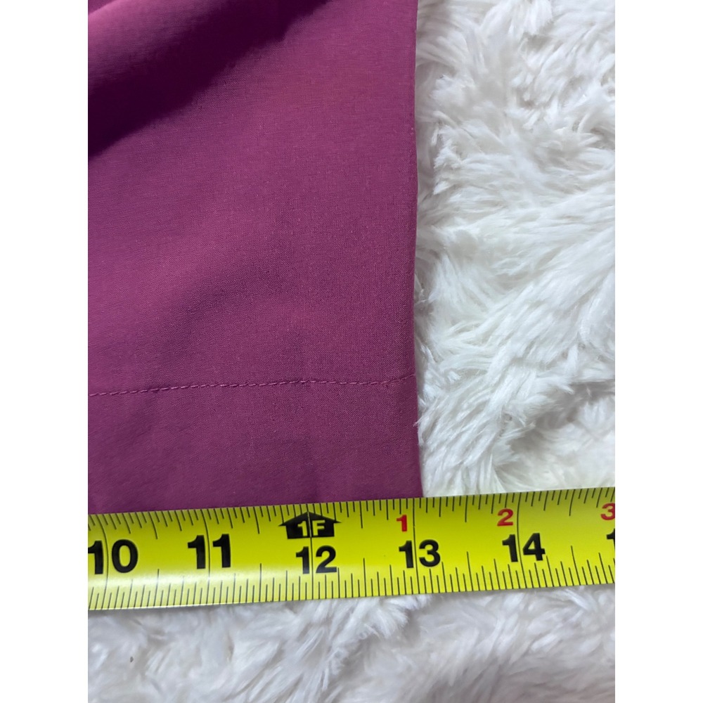 Athleta Women 12 Brooklyn Heights Sleeveless Jumpsuit Maroon Wide Leg Boho - Picture 5 of 10
